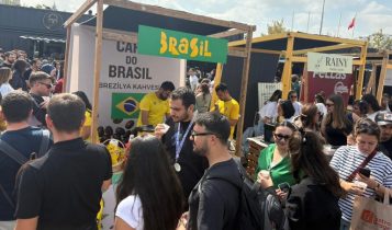 Do grão à xícara: Brasil apresenta cafés prontos para consumo no Ankara Coffee Festival