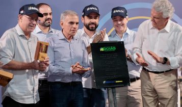 Inpasa Brasil inauguracao construcao unidade em Rio Verde Goias - Caiado