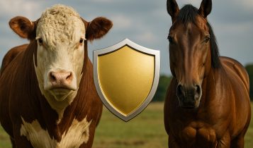 Seguro para gado e cavalos