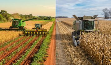 Por que os EUA "perdem" para o Brasil na quantidade de safras anuais?