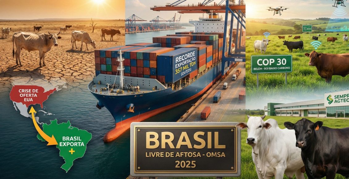 ⁠Retrospectiva 2025: Principais destaques da pecuária de corte