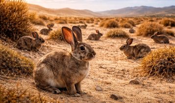 China soltou 1,2 milhão de coelhos no deserto de Kubuqi e o impossível aconteceu