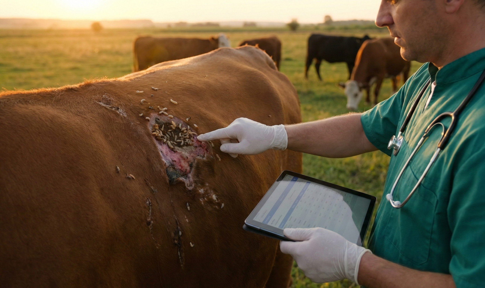 Carne com 'bicheira': Por que remover a parte afetada não torna o resto seguro para consumo?