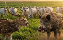 Alerta no campo: Cervo exótico invade o Brasil e pode se tornar praga como o Javali