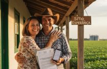 produtor rural feliz com decisao nos tribunais - justica