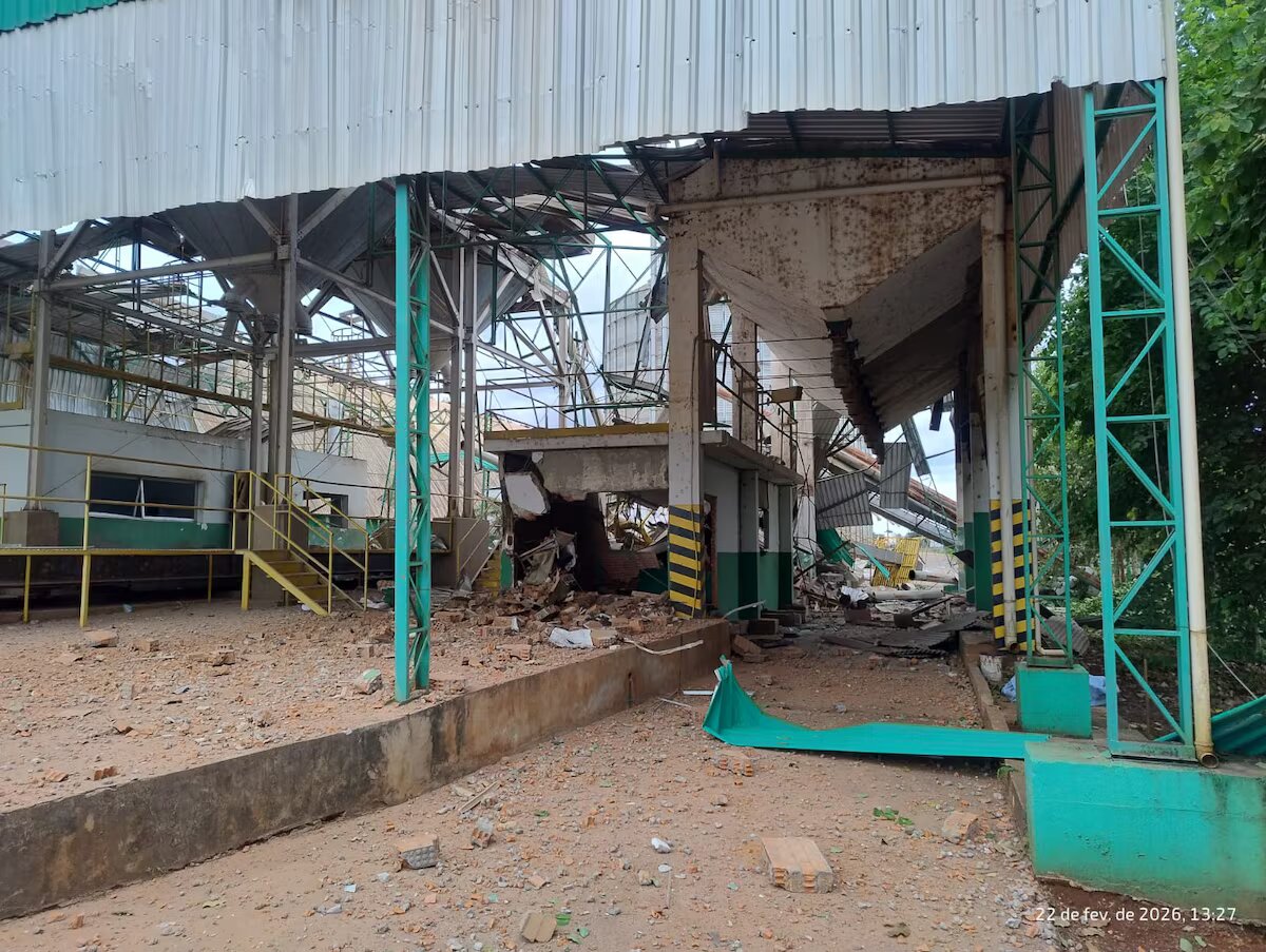 Explosão atinge empresa de grãos no interior de São Paulo