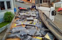 Apreensão gigante: PRF descobre mais de 1.600 kg de droga ocultos em carga de soja
