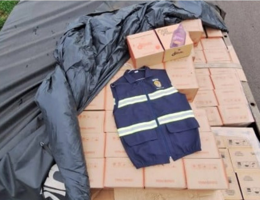 Operação apreende carga de chope de vinho avaliada em R$ 219,7 mil