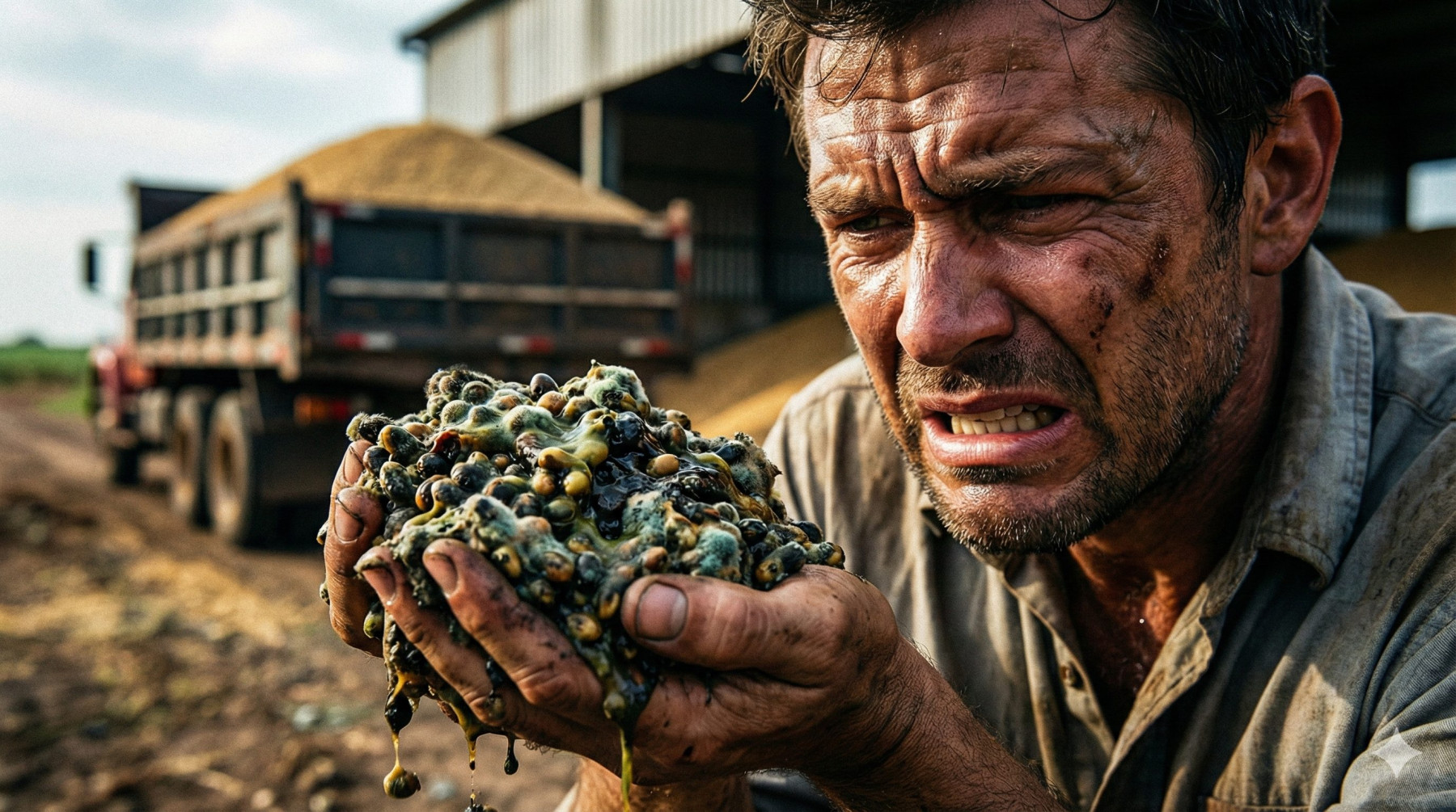 Como não fazer sua soja 'derreter' na chuva; cargas chegando com 55% de estragos assustam produtores