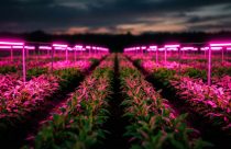 Por que lavouras estão cor-de-rosa? O truque visual que dobra a velocidade de crescimento das plantas