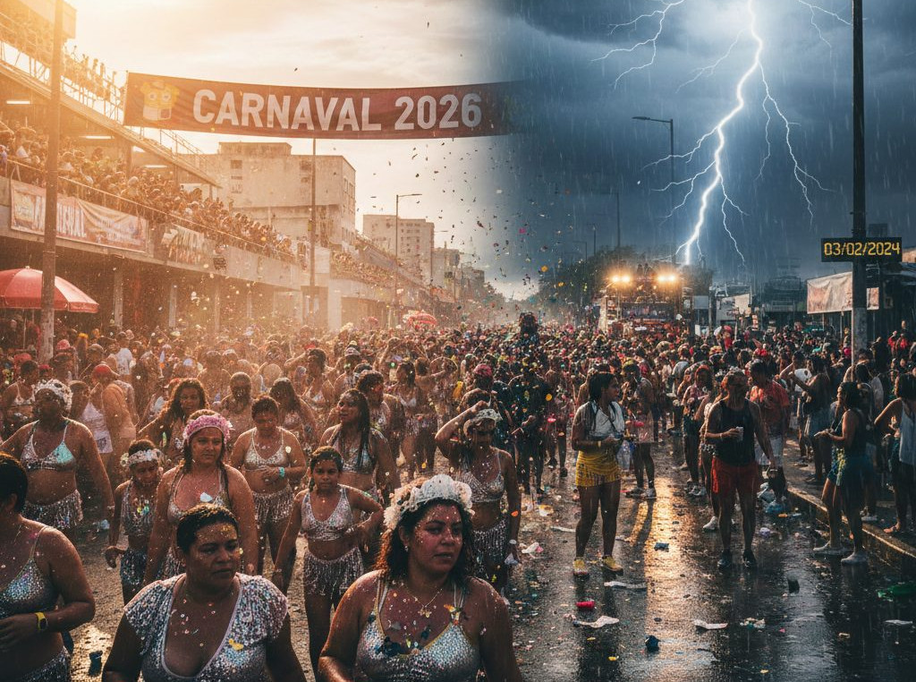 ALERTA: Mudança no clima pode impactar blocos de rua no Carnaval 2026; veja a previsão