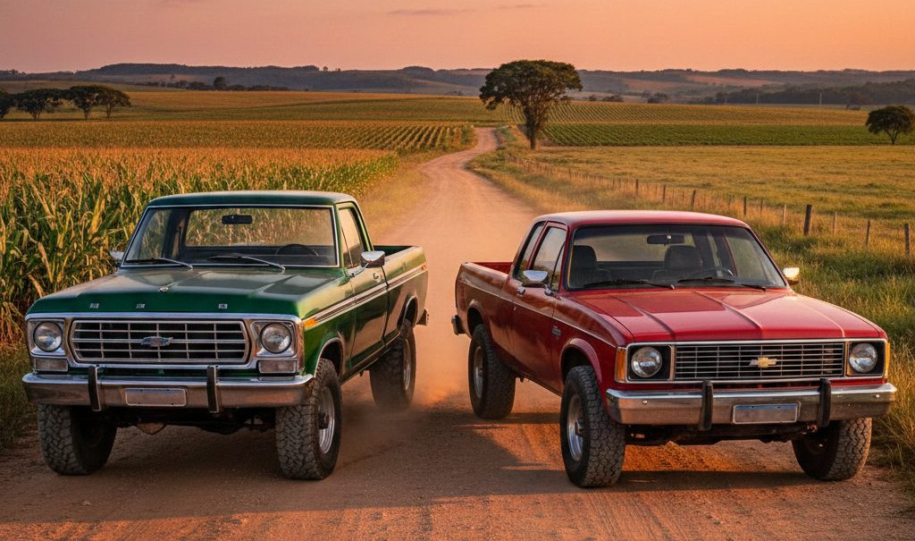 Relíquias de ouro: As caminhonetes antigas que valorizaram mais que a arroba do boi