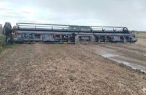 acidente no campo