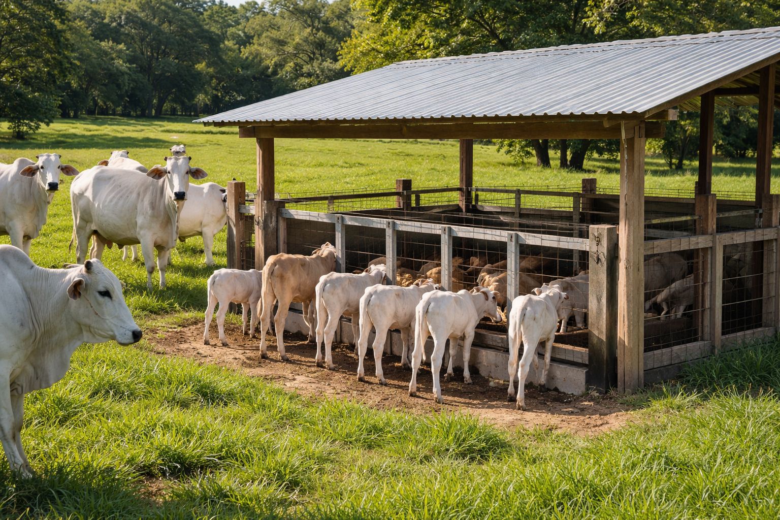 creep feeding pecuaria