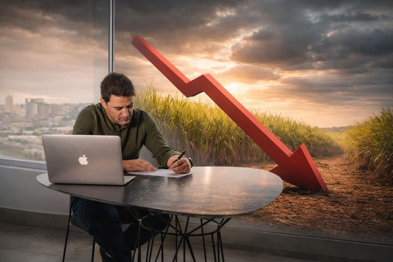 Queda histórica acende alerta no agronegócio: recuo nas cotações pressiona margens, desafia o fluxo de caixa das usinas e pode desencadear uma nova onda de renegociações no setor sucroenergético. Um sinal que o setor não pode ignorar, alerta Dr. Marco Paiva