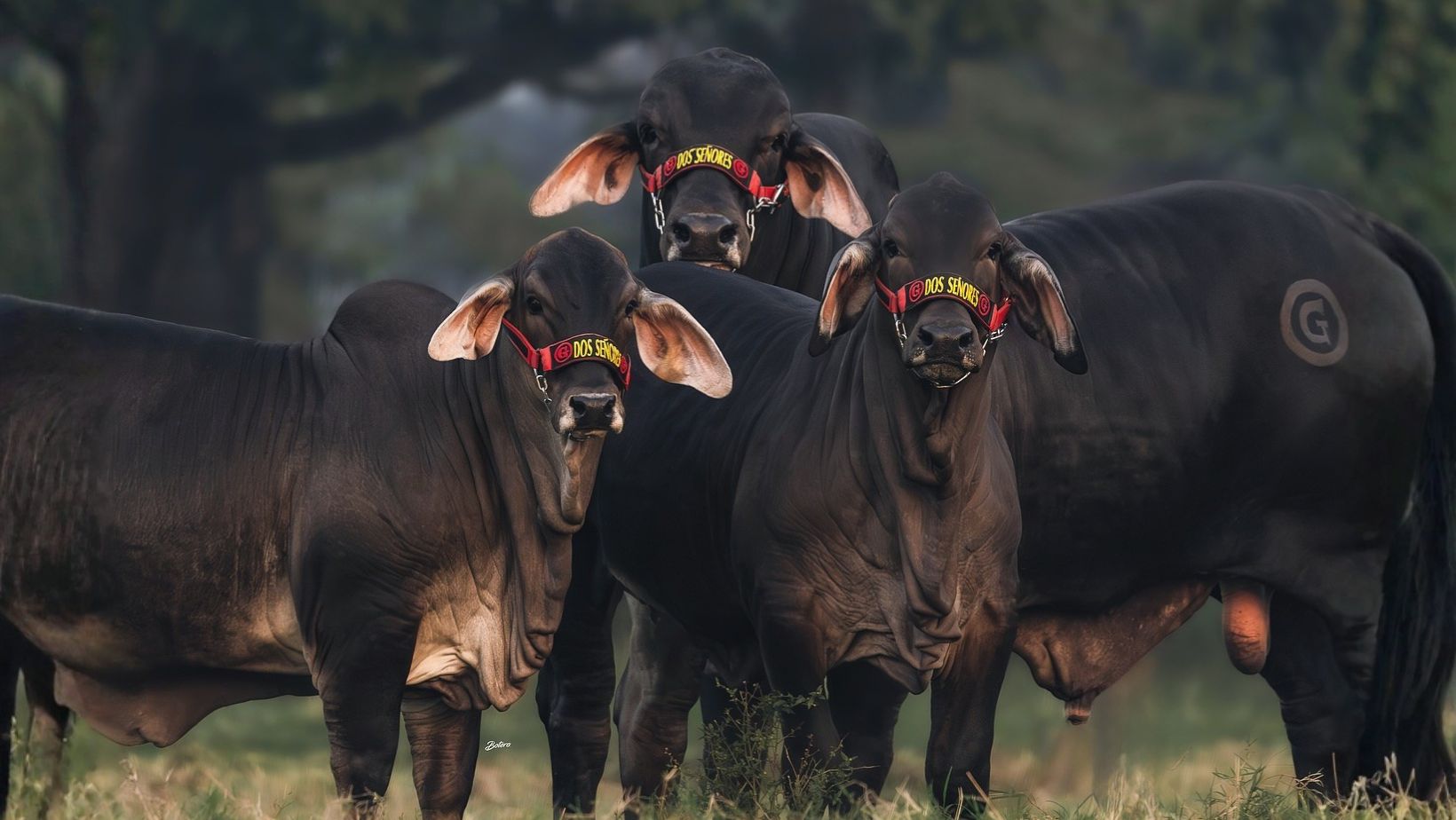 Brahman preto no Mexico - raca bovina