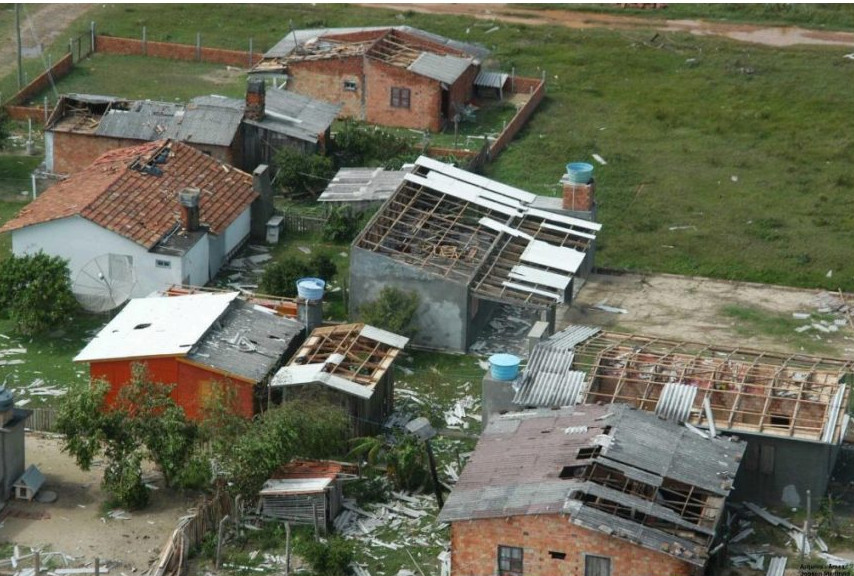 O único furacão da história do Brasil: Relembre a tragédia que deixou milhares de desabrigados