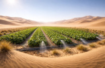 Emirados Árabes investem bilhões em tecnologia agrícola para garantir alimentos usando o deserto