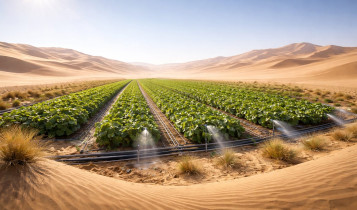 Emirados Árabes investem bilhões em tecnologia agrícola para garantir alimentos usando o deserto