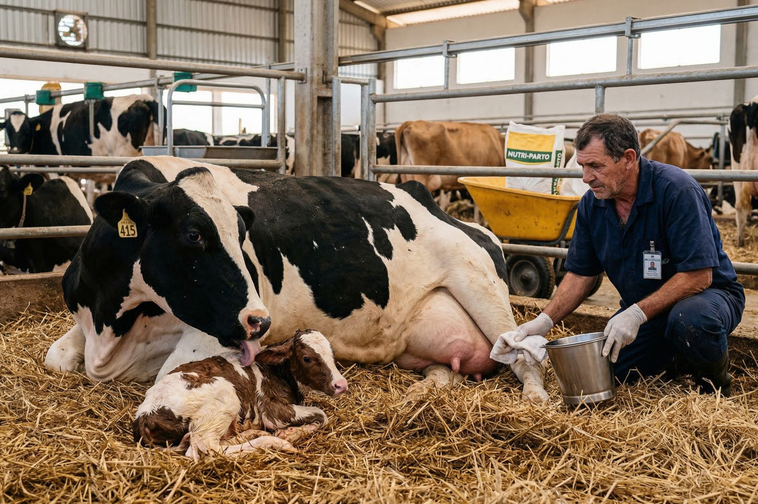 Vaca parindo na lactação? Como manejar corretamente vacas que dão à luz no meio da lactação