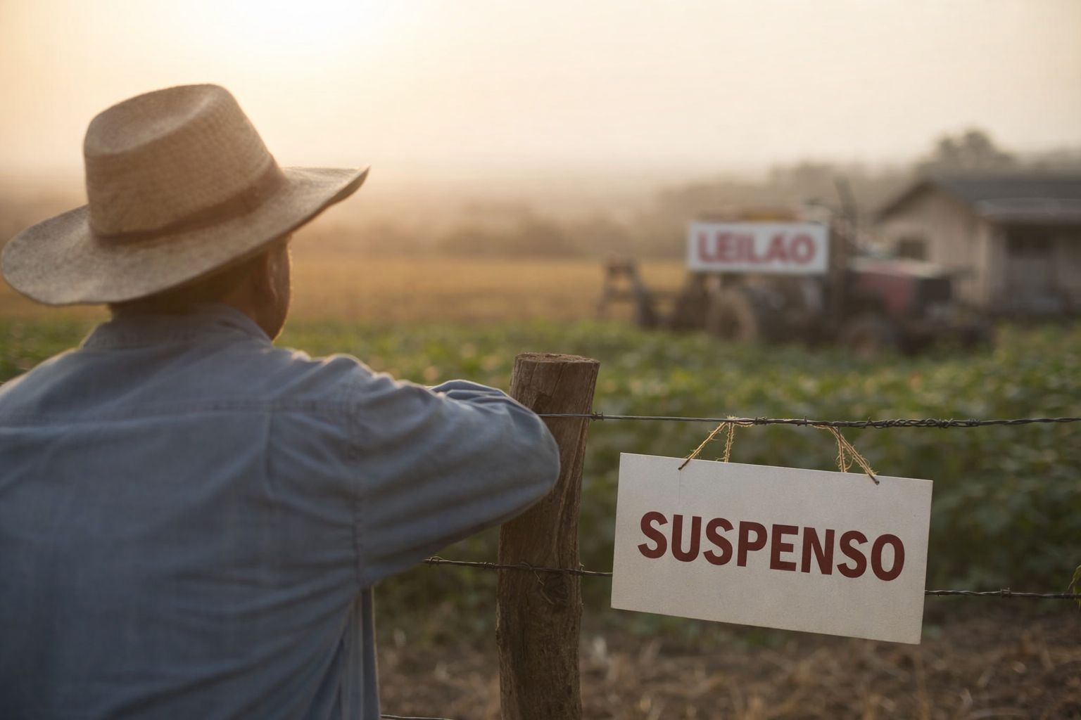 Justiça suspende cobrança de dívidas rurais