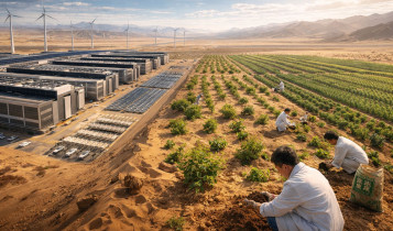 China transforma deserto em potência tecnológica e agrícola com data centers e “sementes de solo”