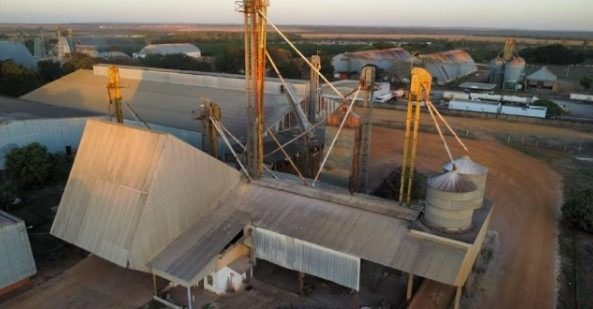 Complexo industrial de grãos com área de 58 mil m² em Diamantino vai a leilão por R$ 23 milhões