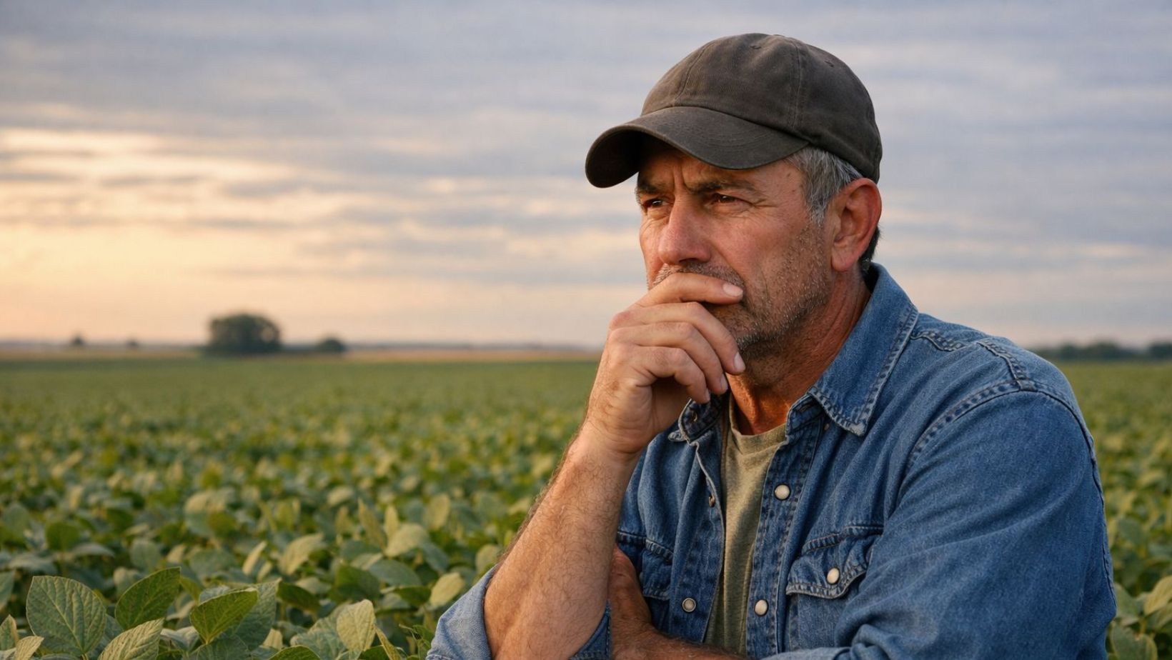 produtor preocupado com a recuperacao judicial