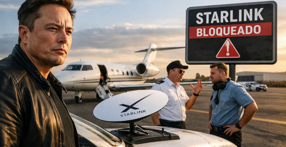 starlink comum aviao elon musk