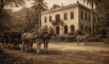 Conheça o Barão brasileiro que foi o primeiro no mundo a criar um híbrido de zebra com égua