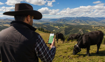 Cerca virtual via satélite transforma a pecuária: tecnologia elimina cercas e permite controlar o gado de qualquer lugar