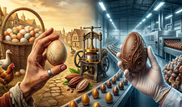 Como o ovo de galinha deu lugar ao chocolate: as raízes históricas da tradição da Páscoa