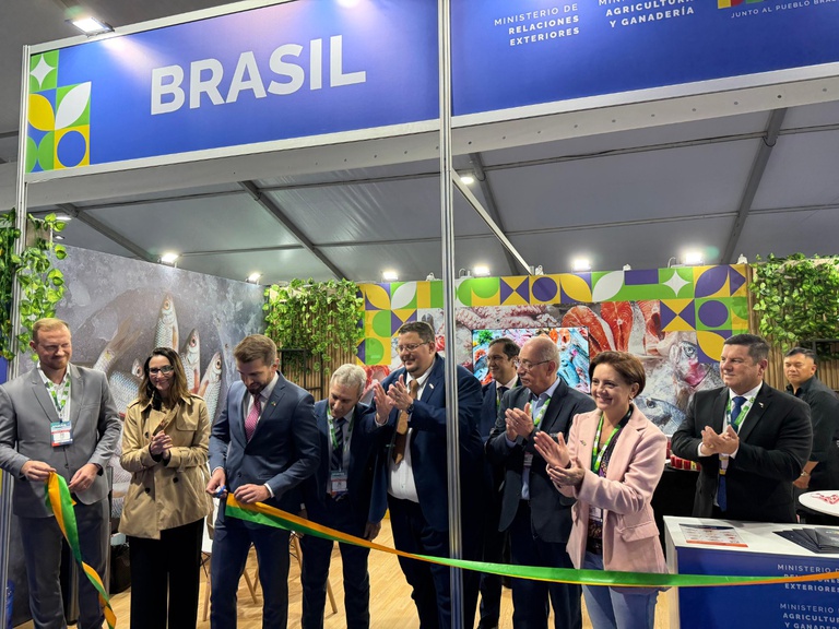Brasil participa da Aquasur 2026 e amplia articulação com o setor aquícola no Chile