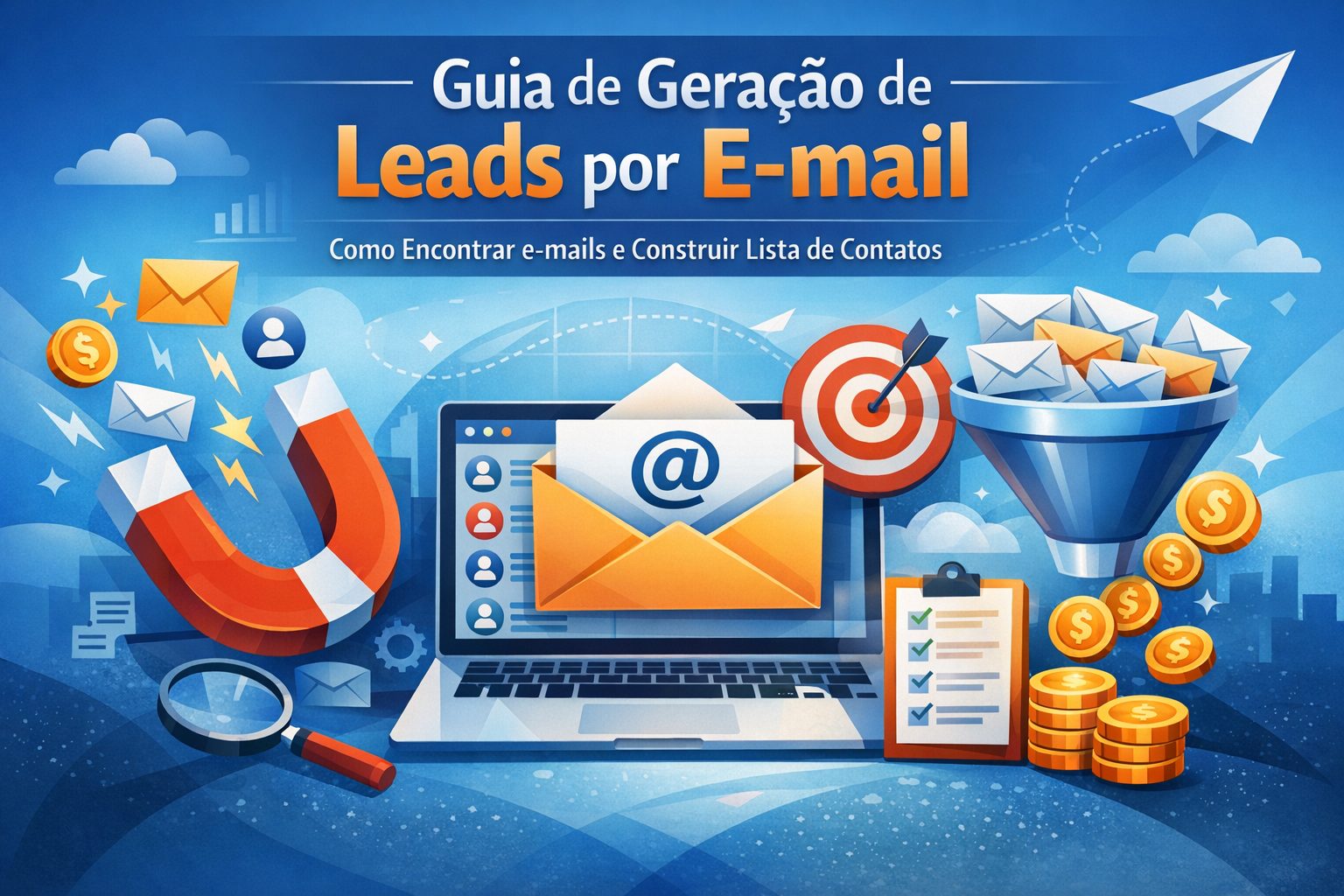 guia de geração de leads por e-mail