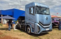 Gigante mundial apresenta caminhão elétrico de 475 cv e autonomia de até 450 km durante a Agrishow