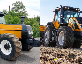Evolucao - trator BH e serie M5 da Valtra