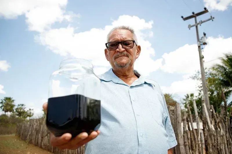 agricultor encontra petroleo no ceara