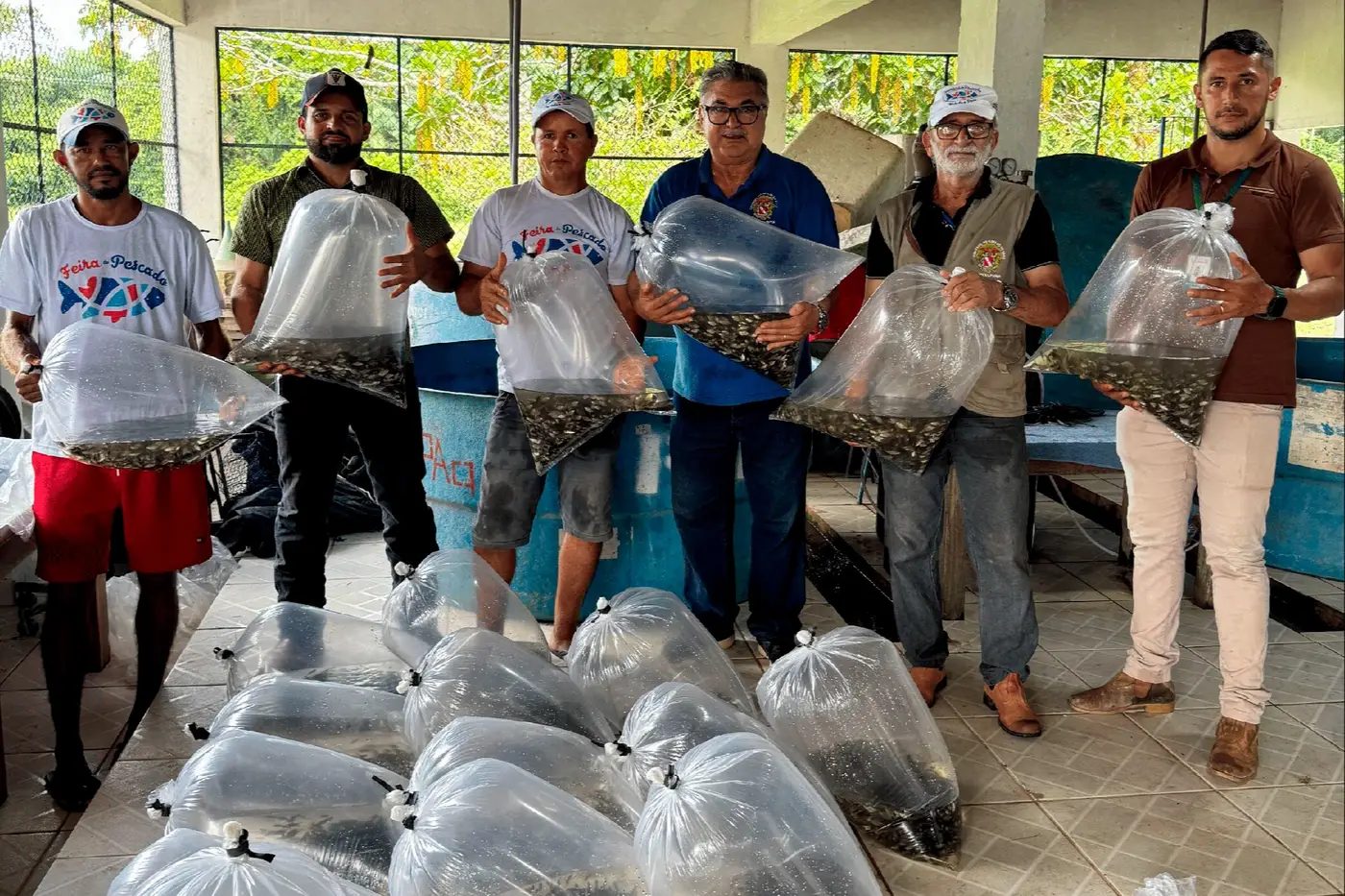 Governo do Pará impulsiona a produção de tambaqui com a entrega de 100 mil alevinos em Uruará