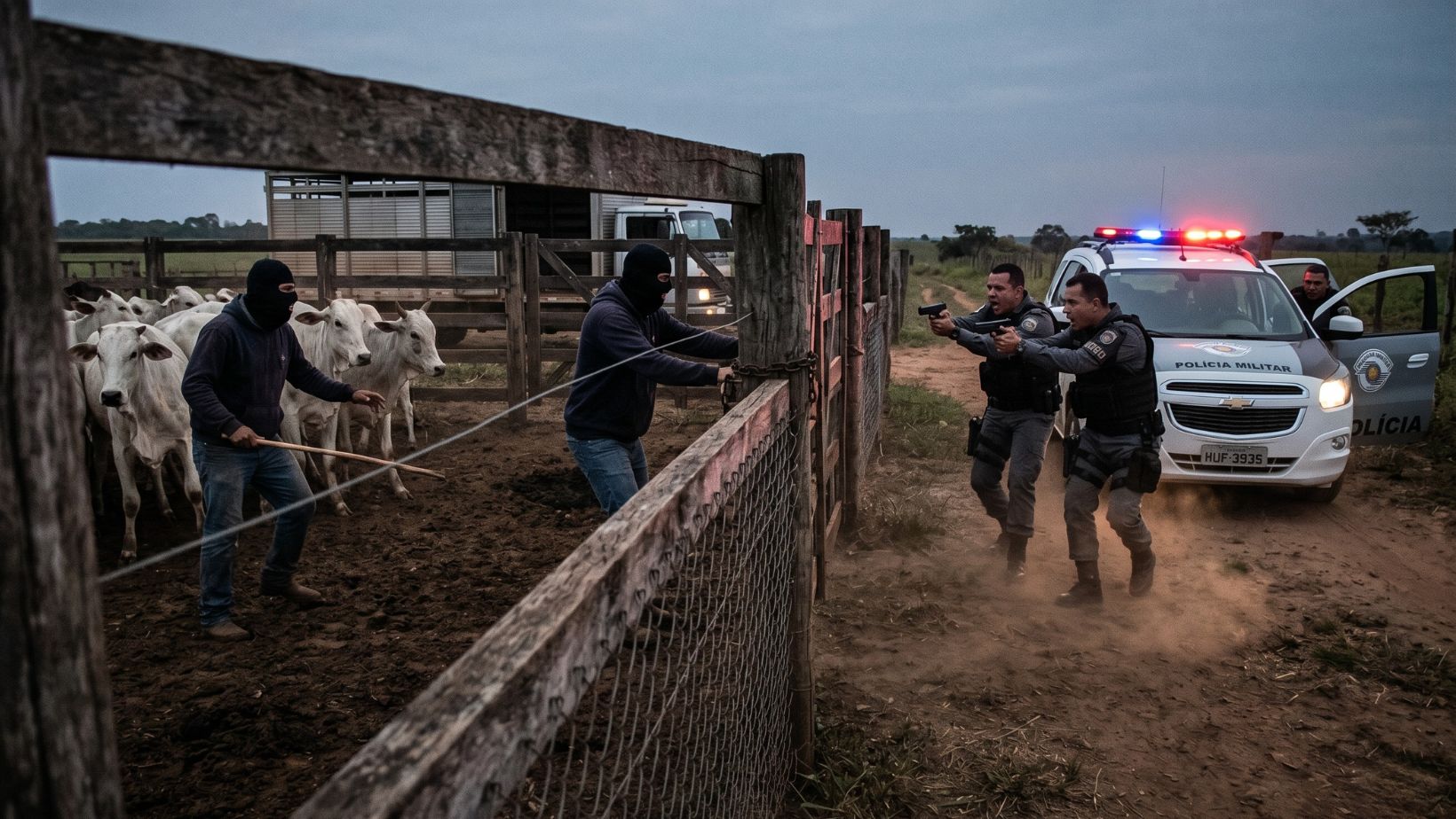 quadrilha de roubo de gado abigeato