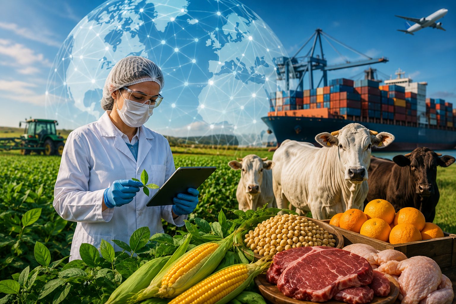 Rigor sanitário fortalece posição do agro brasileiro em meio às tensões comerciais globais