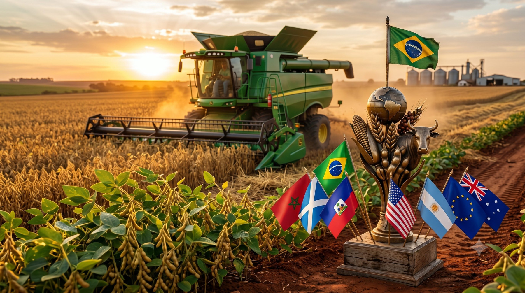Agronegócio na Copa: O Brasil contra rivais e potências
