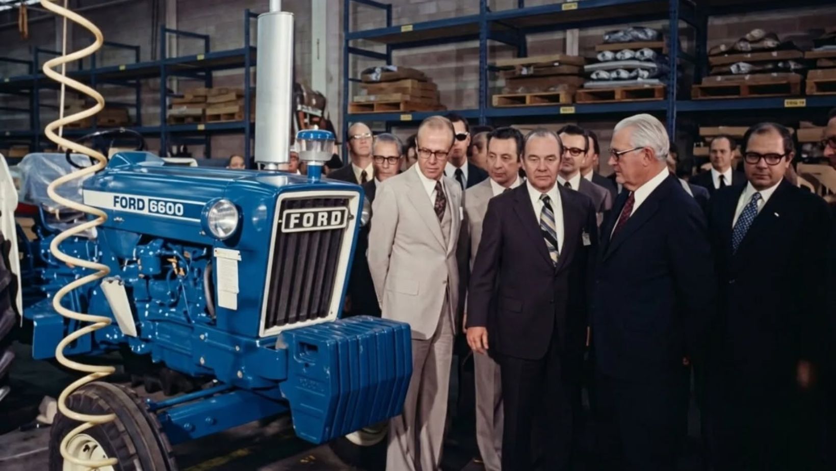 Inauguracao da Ford Tratores do Brasil - com o presidente Ernesto Geisel