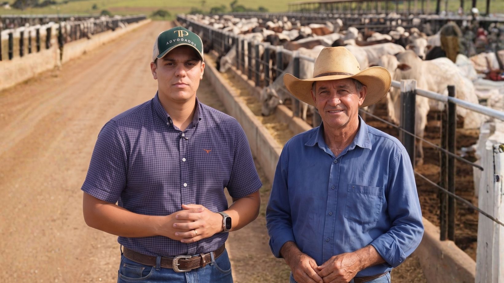 Tulio Parca Advogado com produtor rural pecuarista confinamento bovino