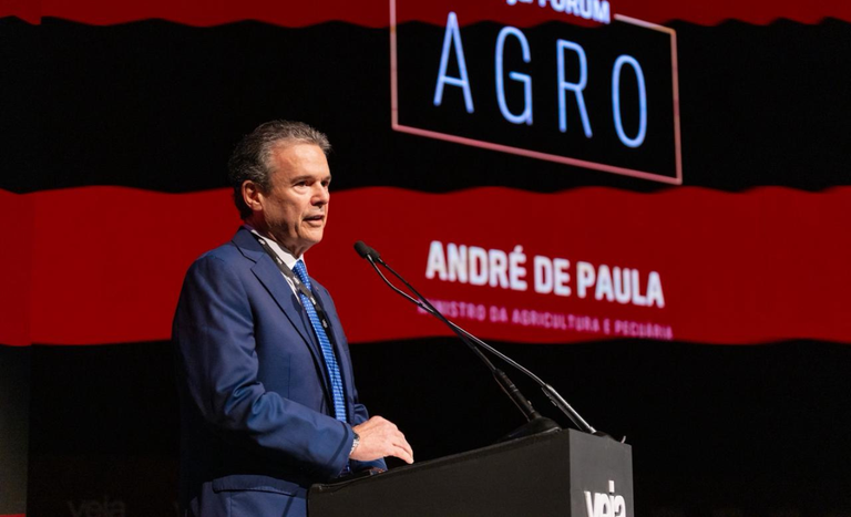 Em São Paulo, ministro André de Paula destaca abertura de mercados e acordo Mercosul-União Europeia para fortalecer agropecuária brasileira